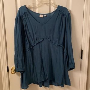 NWOT New Directions blouse XXL